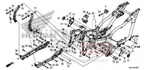 FRAME BODY GL1800DAL de 2020